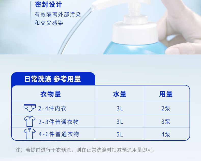 蓝月亮  手洗洗衣液 薰衣草手洗专用洗衣液500g*2瓶装