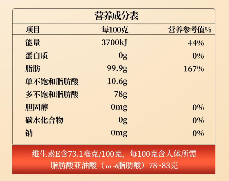 绿洲果实 新疆塔城绿洲果实红花籽油1L全国包邮