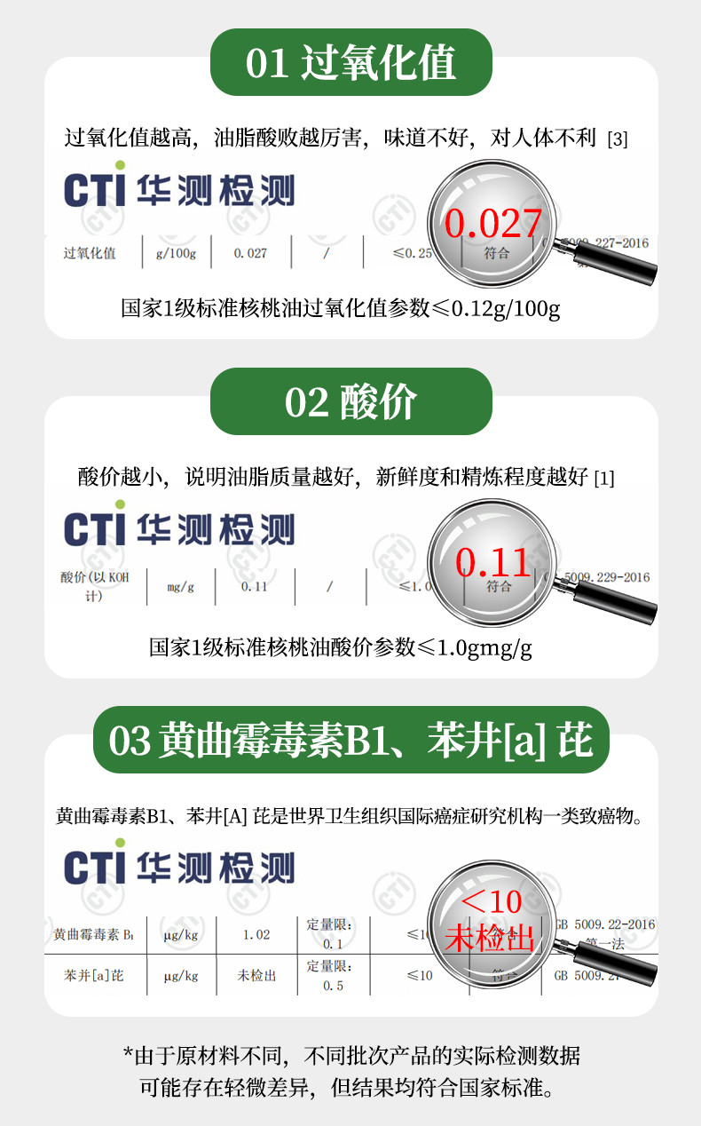 绿洲果实 新疆塔城绿洲果实有机核桃仁油1.5L全国包邮