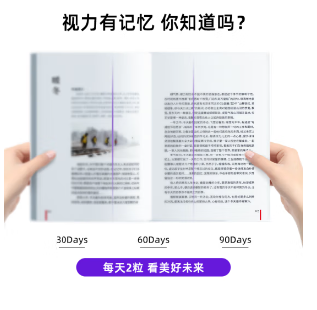  内廷上用 北京同仁堂-蓝莓叶黄素酯片36g 成人男女眼睛儿童青少年学生