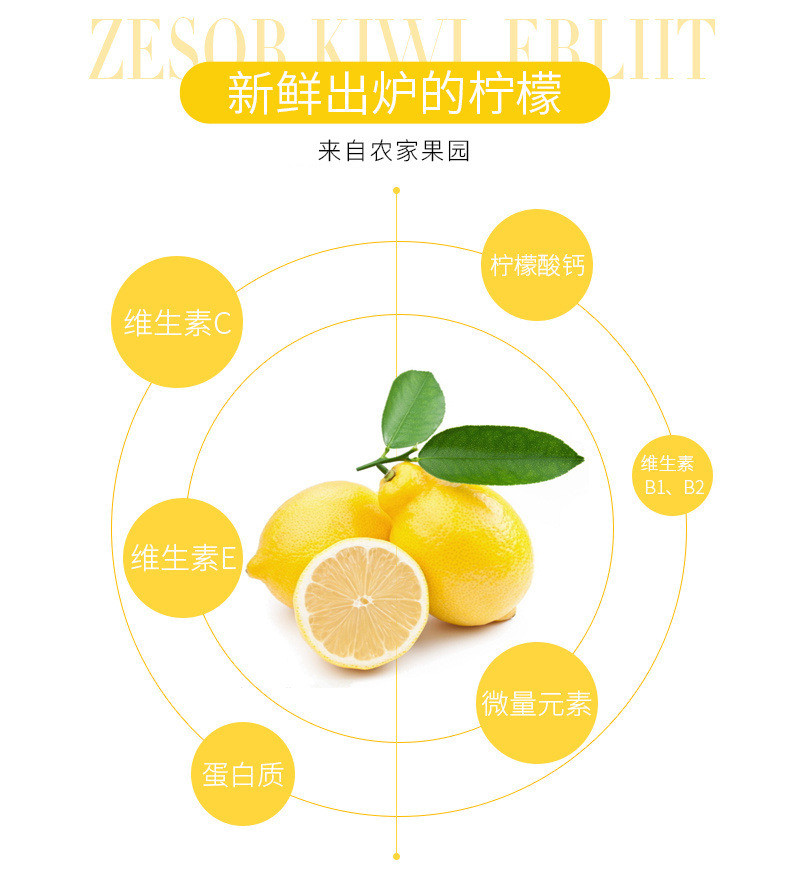 鲜小盼 安岳黄柠檬【12枚】奶茶店专属60g+精选皮薄香水柠檬