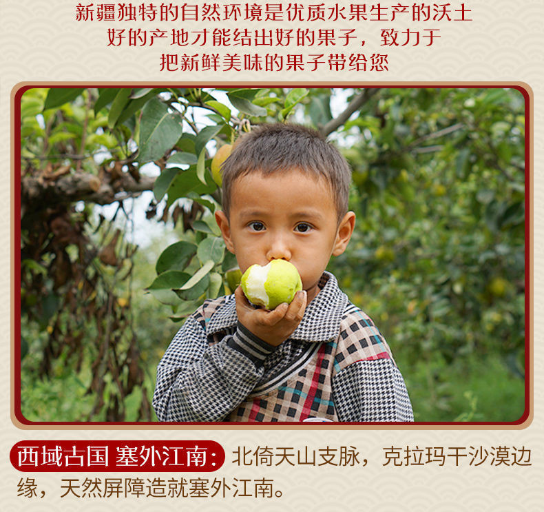 鲜小盼 【助农】新疆库尔勒香梨 水果新鲜香梨5斤梨子当季小香梨
