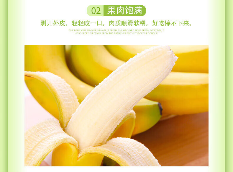 鲜小盼 香蕉1斤 新鲜现摘当季香蕉巴西蕉软糯香甜小孩水果