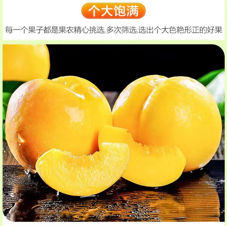 鲜小盼 黄金油桃5斤大油桃当季生鲜夏日尝鲜新鲜水果大桃子黄金油桃