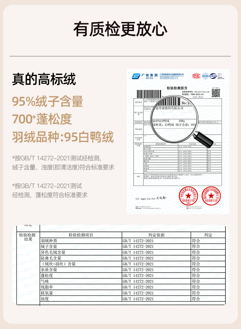 博那罗蒂 高端95白鸭绒新款中长款羽绒服加厚保暖冬季