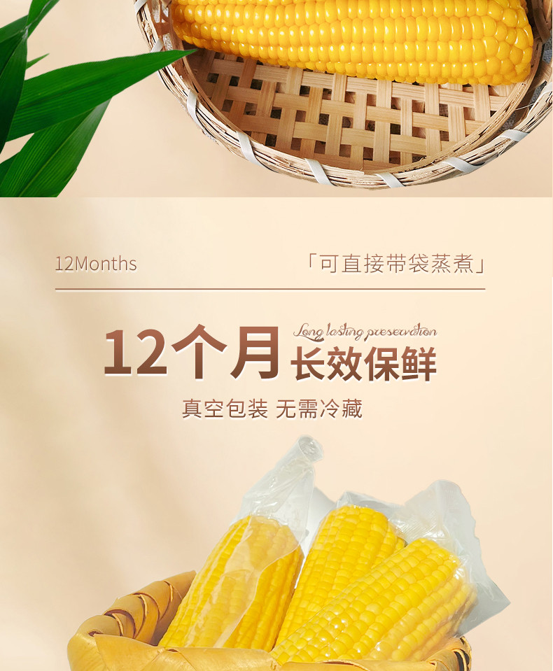 郭老丈 水果玉米200g*8穗