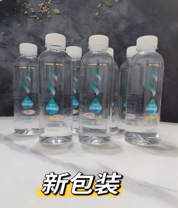 易金泉 克东苏打水380mx12瓶，苏打水（新老包装随机发货）