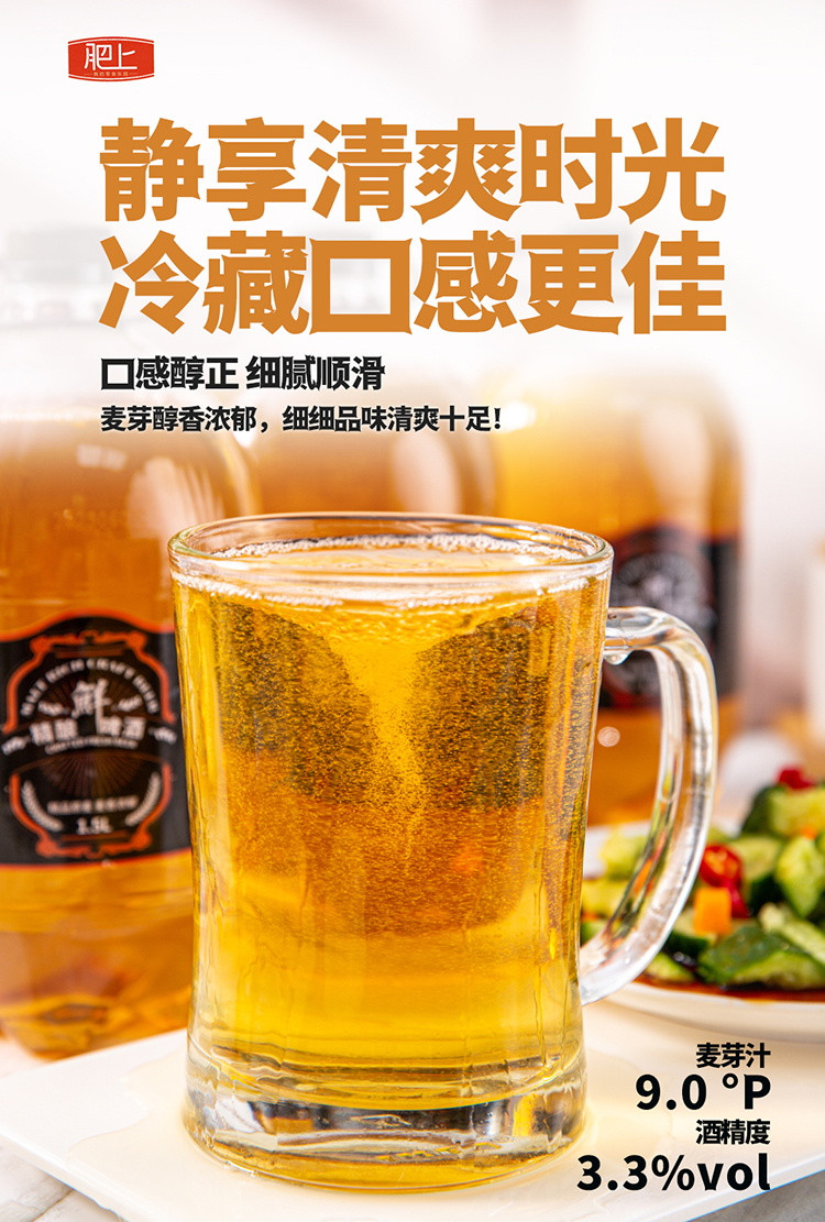  享实惠 精酿鲜啤酒  肥上