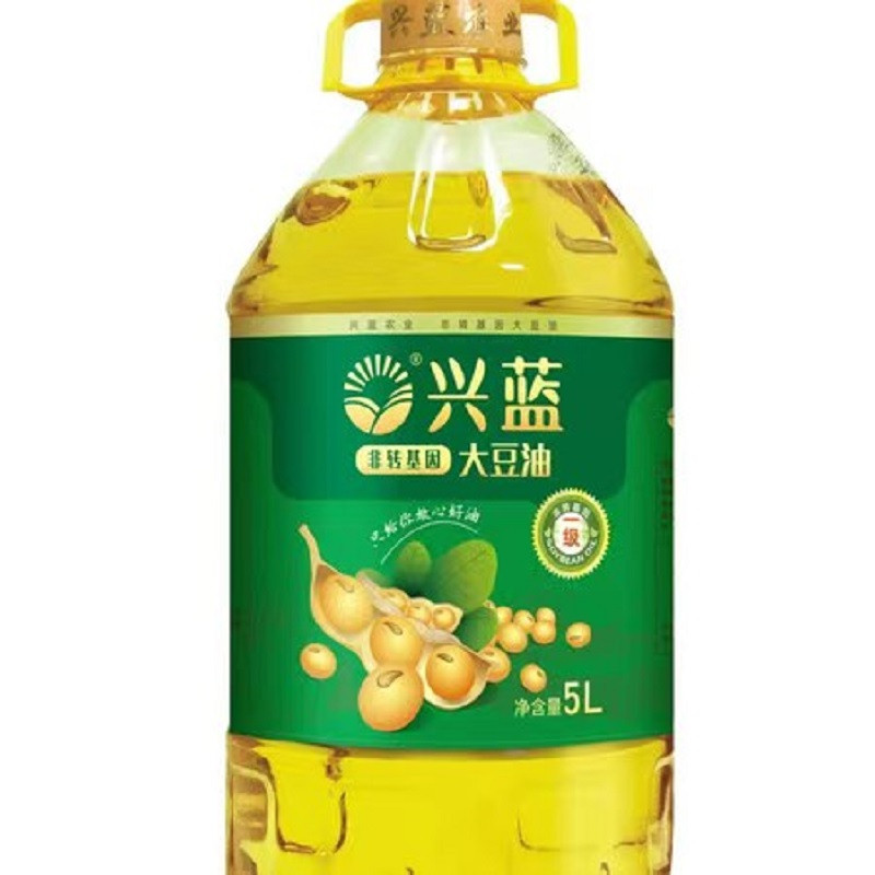 兴蓝 非转基因大豆油5L*4桶/箱