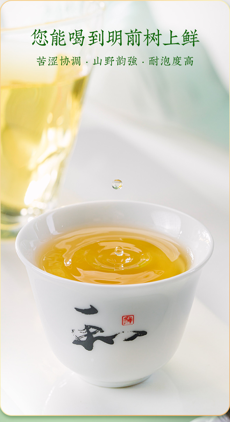 澜沧古茶 春上景迈普洱生茶小方砖120g