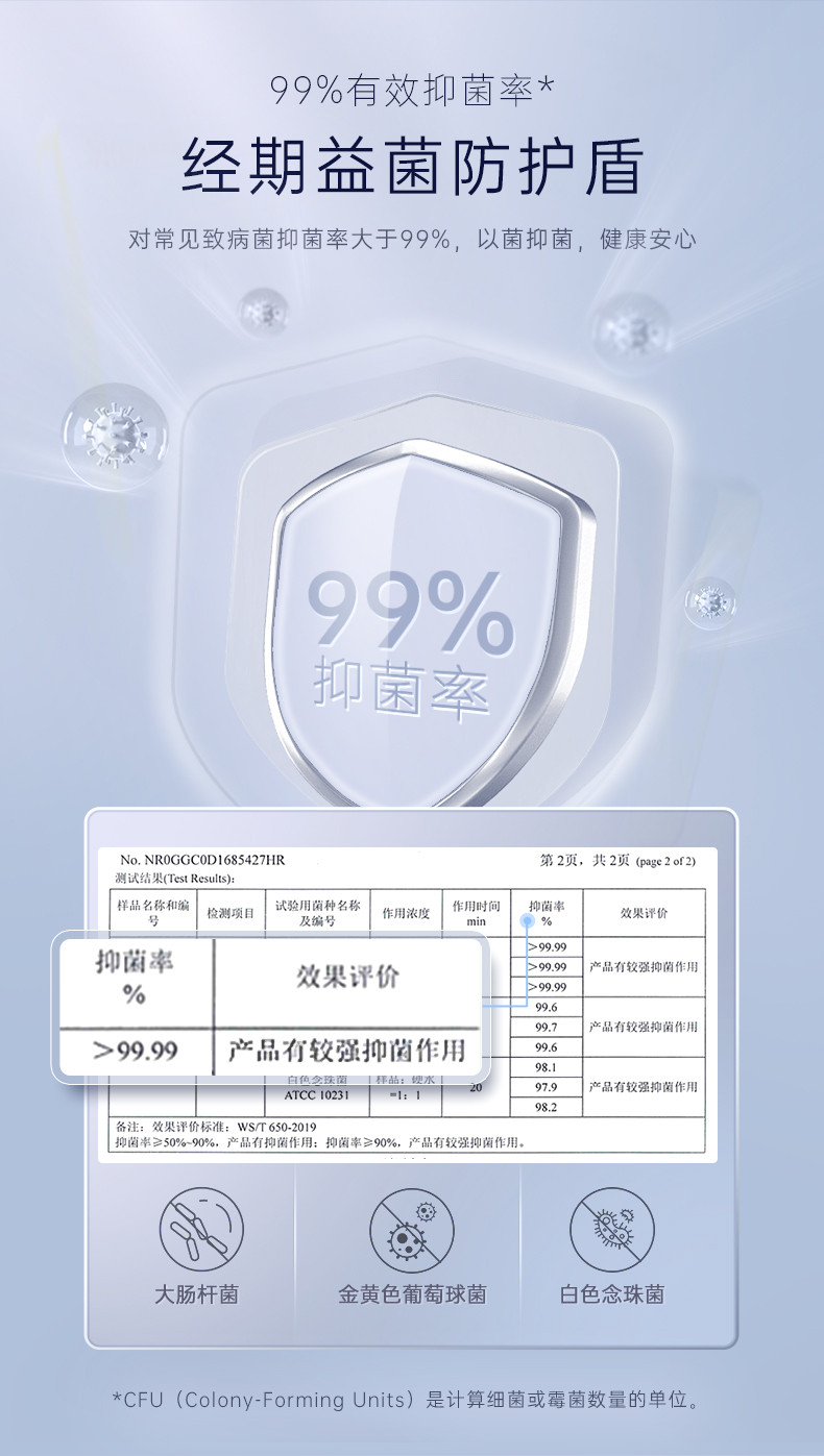 自由点 FREEMORE®益生菌6片360夜用卫生巾