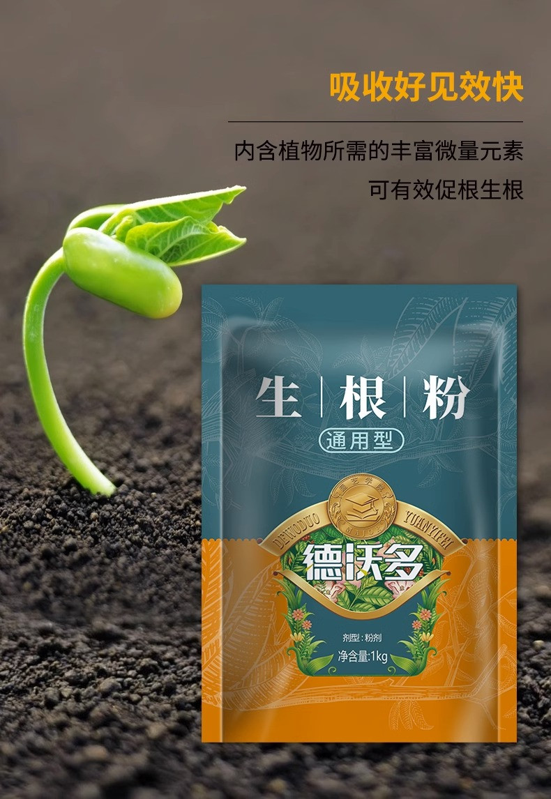 德沃多 强力生根粉植物通用快速生根液扦插壮苗剂多肉移栽大树水溶肥料