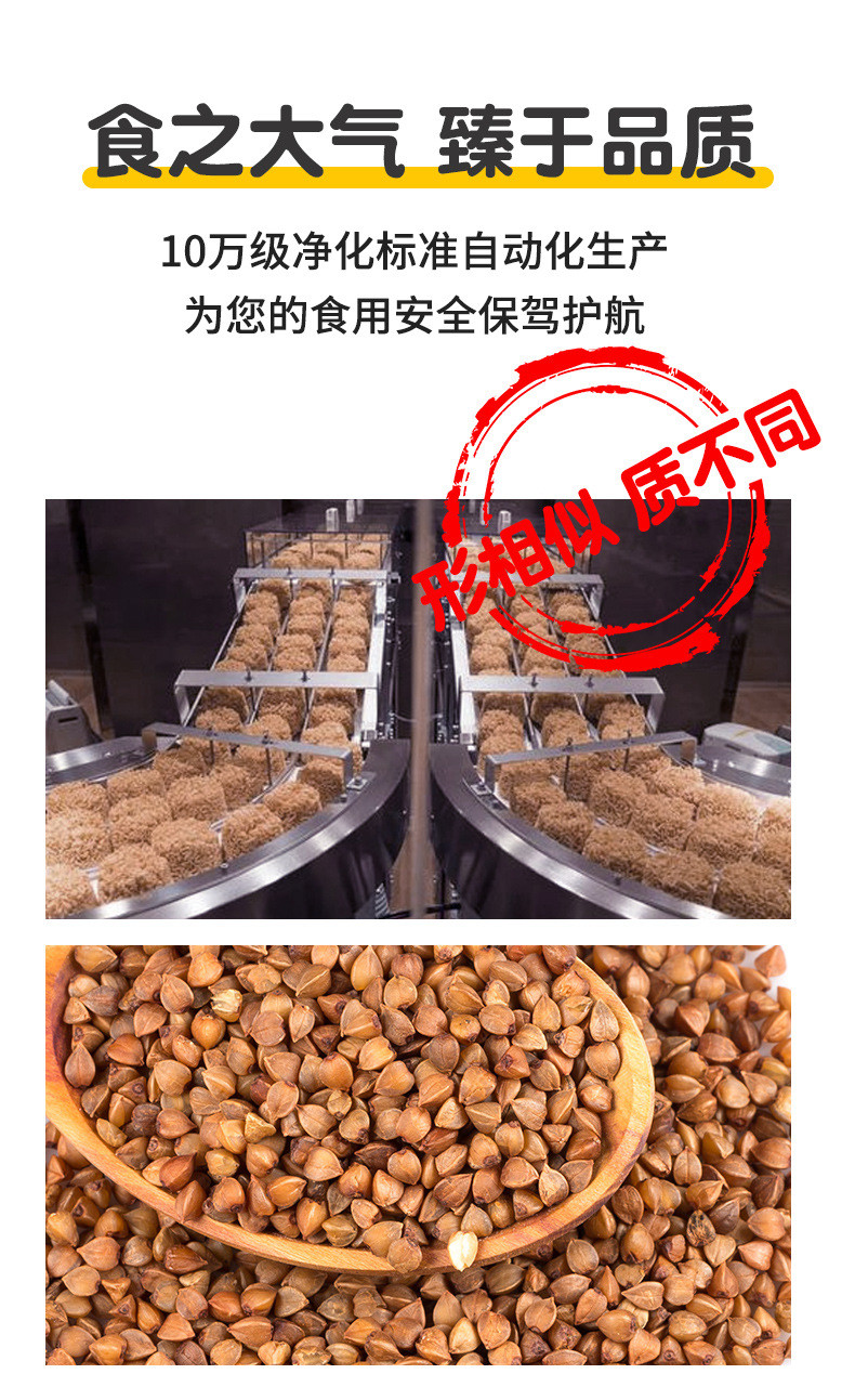 绿小象 荞麦面方便面非油炸免煮泡面速食饼60g*10袋低脂代餐主食面