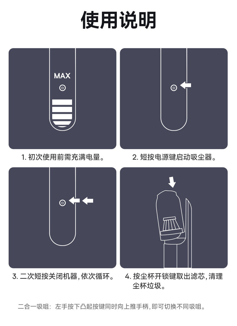 倍思 倍思 A0 Pro 车载吸尘器 （4000pa） 星曜黑