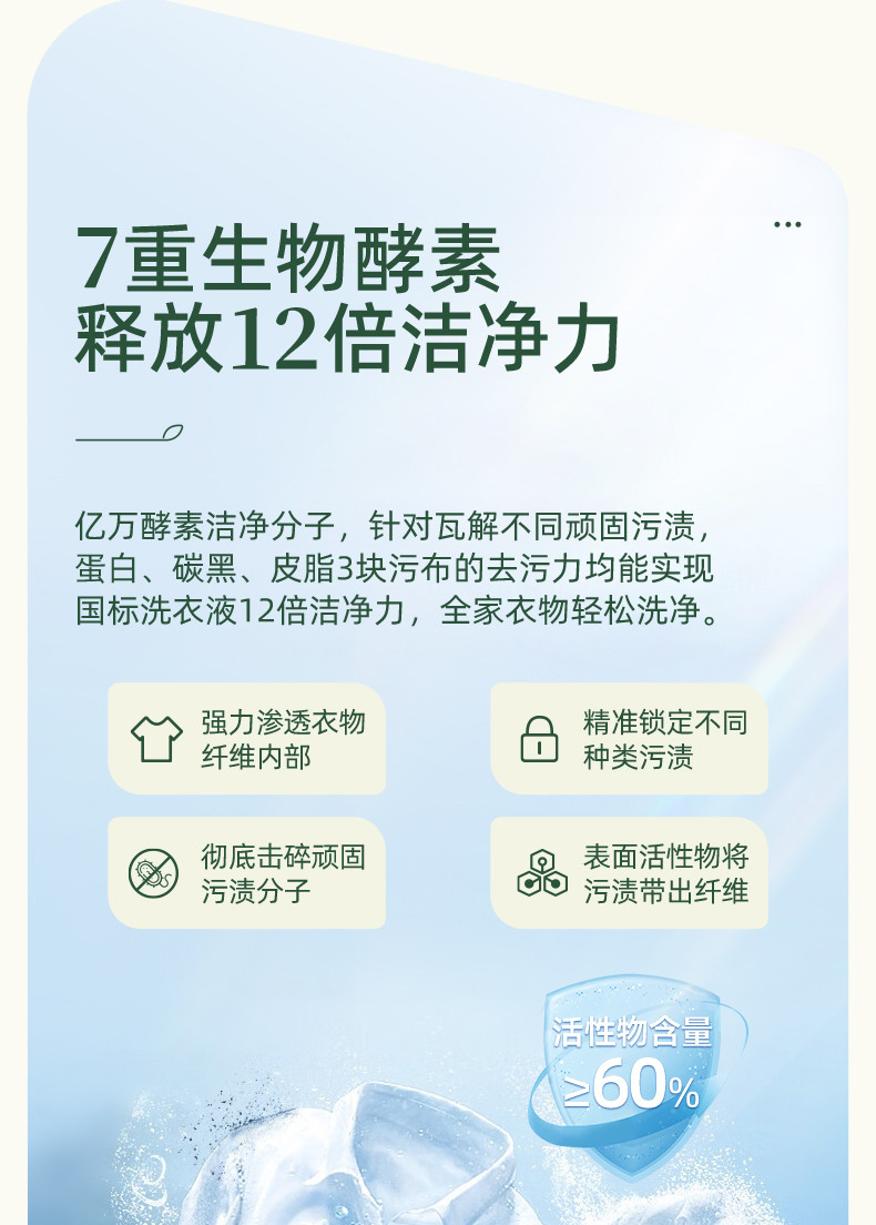 偶爱你 感官四季洗衣凝珠3合1抑菌除螨留香去污渍浓缩洗衣液洗衣球