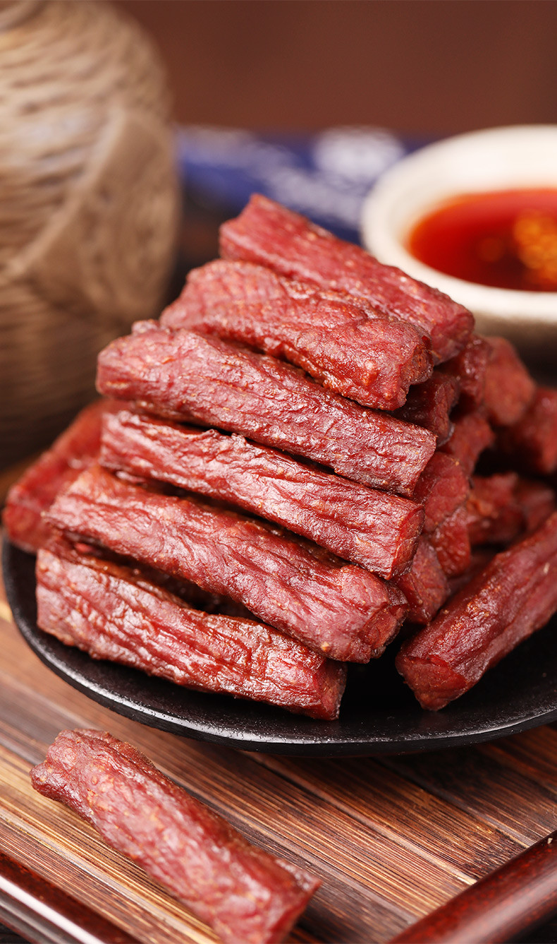 科尔沁 风干牛肉250g*2袋手撕牛肉内蒙特产休闲零食