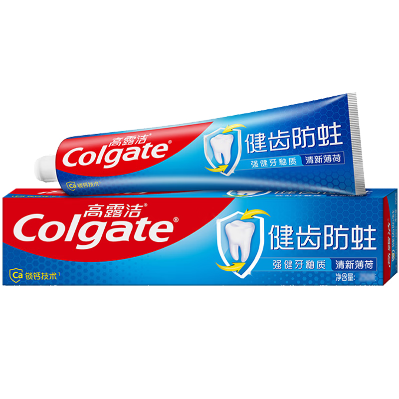 高露洁/Colgate 全面防蛀清新薄荷牙膏/全面防蛀超爽薄荷牙膏 - 250克