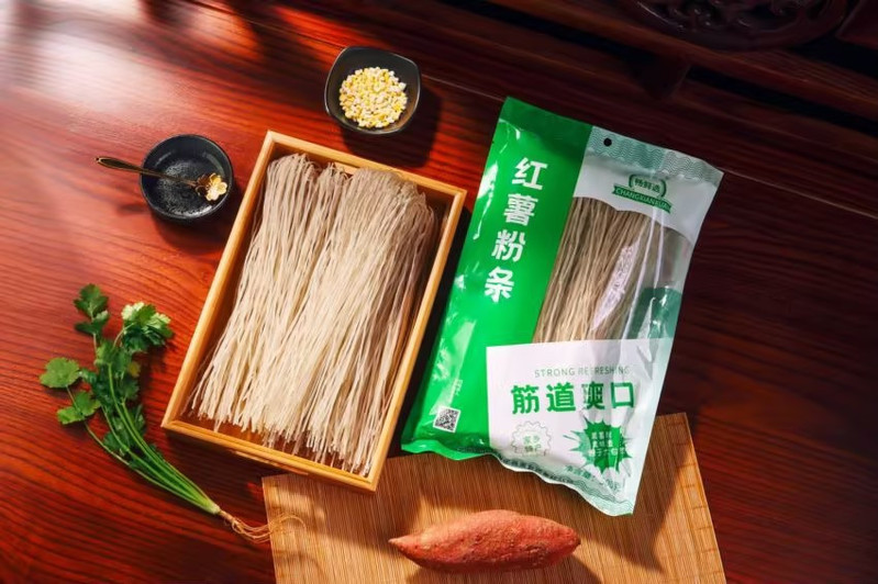 畅鲜选 红薯宽细粉条方便速食酸辣粉火锅搭档 500g*2