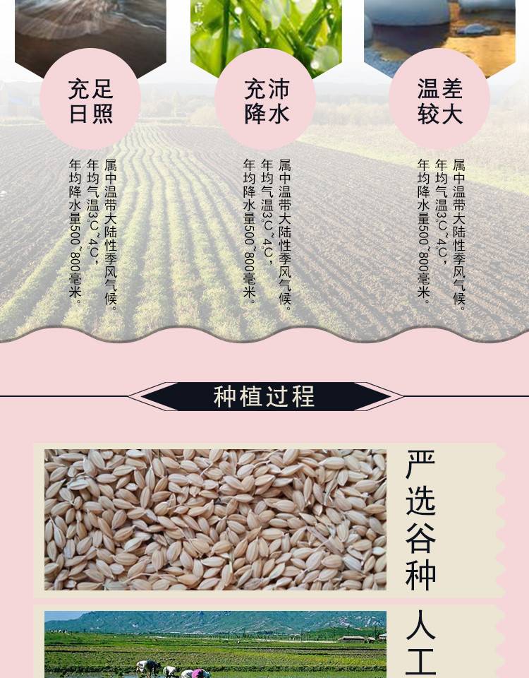 【邮政农品】吉林大米超级小町2.5kg两面真空/袋