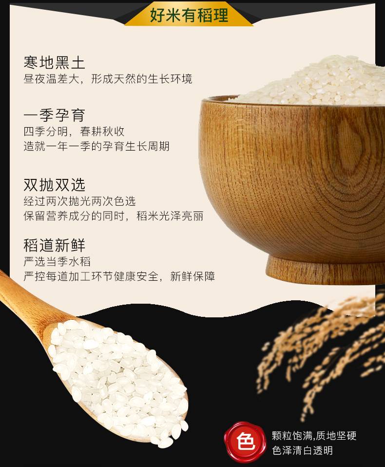 长寿花东北长粒香大米5kg