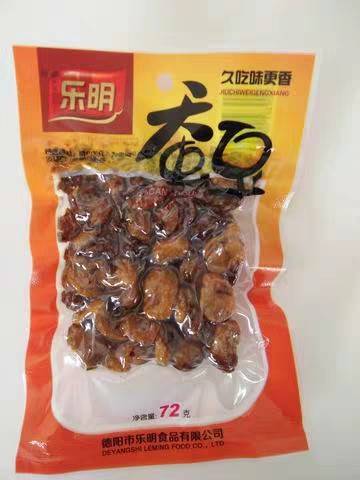 乐明 四川德阳罗江乐明蚕豆72g*1袋 四川特产休闲零食小吃兰花豆胡豆老醋蚕豆炒货坚果