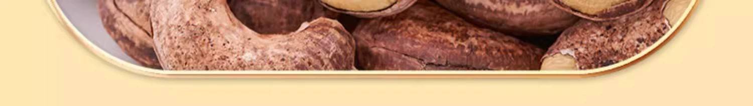 【券后49.9大颗粒】带皮腰果仁原味盐焗紫皮腰果越南特产坚果罐装500g