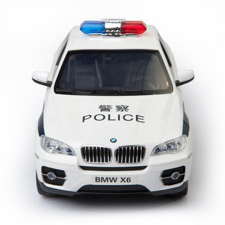 信宇1比16超大警车遥控汽车模型警用汽车模型电动警车模型 xqjc16-2