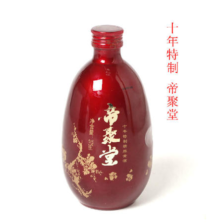 江西农商会稽山帝聚堂十年陈黄酒375ml