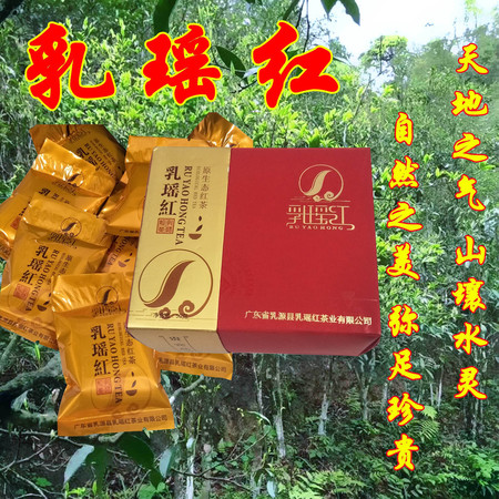 乳源特产 乳瑶红 贵宾茶 红茶 茶叶 茶 高山茶 有机茶