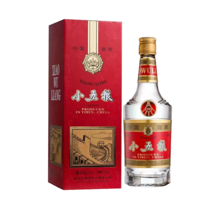 小五粮 浓香型白酒纯粮食酒水 375ml*6瓶/箱(收藏)价格:$2988