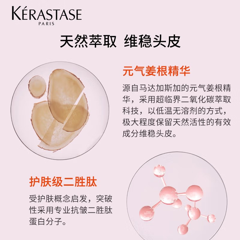 卡诗/KERASTASE 赋源芯丝沁透洗发水250ml（元气姜）