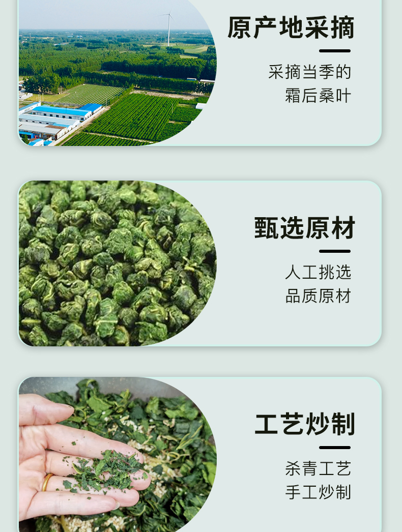 桑间优品 桑叶茶美味茶饮120g