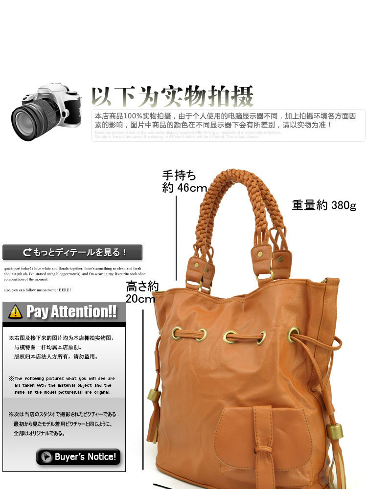 奥狄菲 女包包新款韩版三用包单肩包斜背包休闲包手提包水桶包女式包 A047
