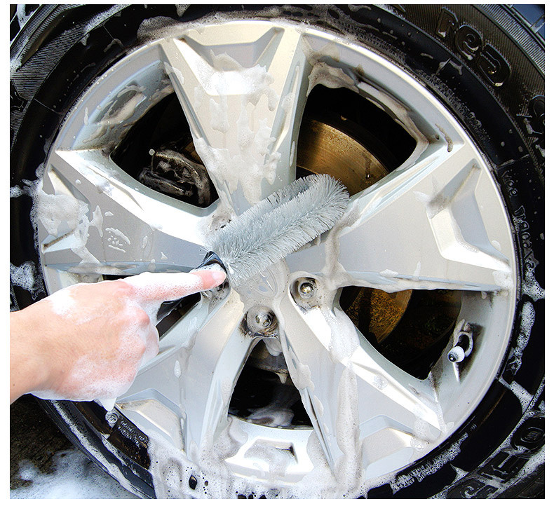车旅伴 汽车轮毂刷洗车刷车刷子洗车工具轮胎清洁刷洗车用品 HQ-C1276