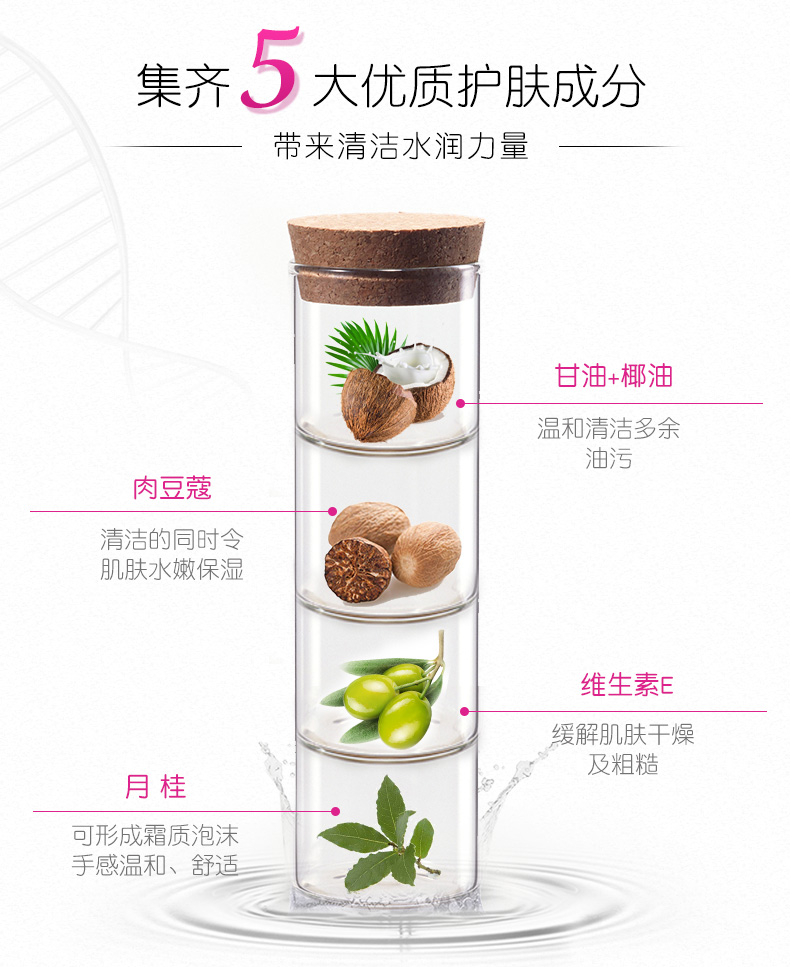 ZA/姿芮 洁面膏100g洗面奶 泡沫清爽保湿 清洁毛孔 洁面