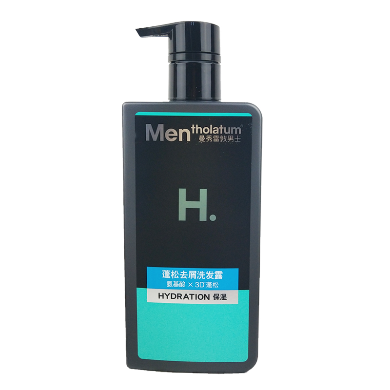 曼秀雷敦/MENTHOLATUM 男士蓬松强发去屑控油止痒保湿滋养洗发露500ml