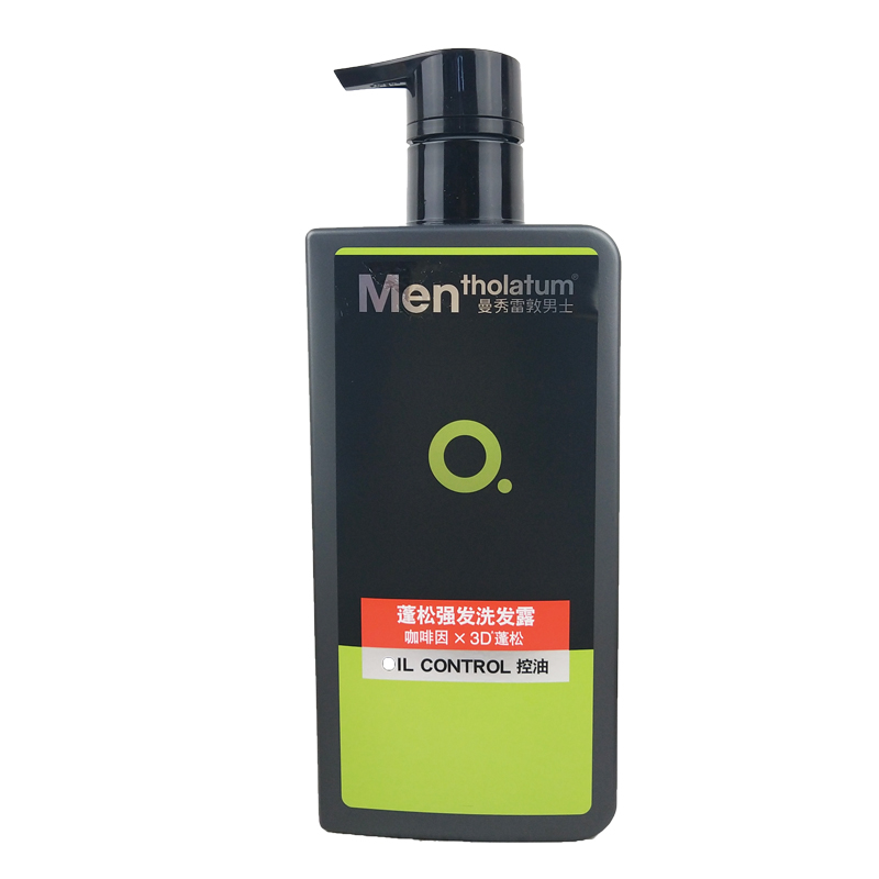 曼秀雷敦/MENTHOLATUM 男士蓬松强发去屑控油止痒保湿滋养洗发露500ml