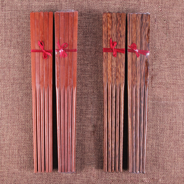 吸塑包装中华筷环保健康鸡翅木筷子红檀木筷子