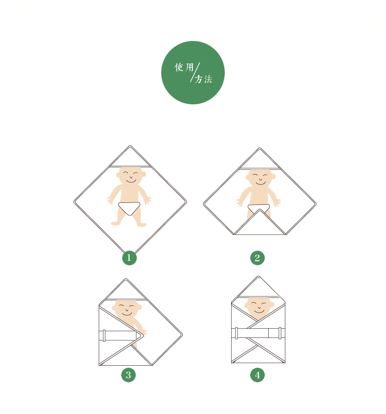 竹小宝宝春夏秋季新生婴儿竹纤维抱被薄款空调毛毯包巾防踢睡袋