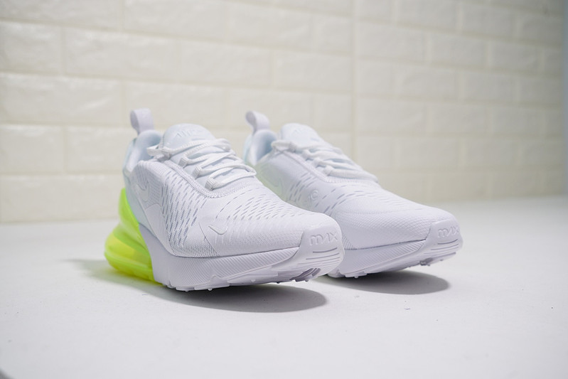 耐克/NIKE AIR MAX270 白绿 男女子运动休闲跑步鞋情侣跑鞋休闲鞋