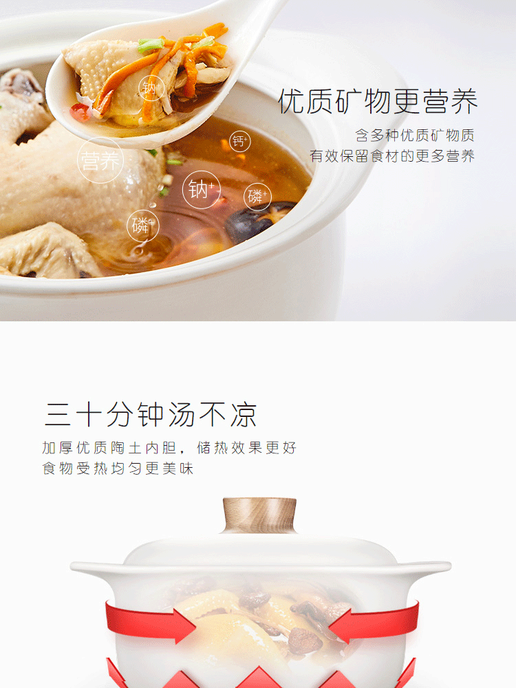 2019新春畅邮逾期卡 澳新牛排+牛肉组合498型 九阳电炖锅TCC2501