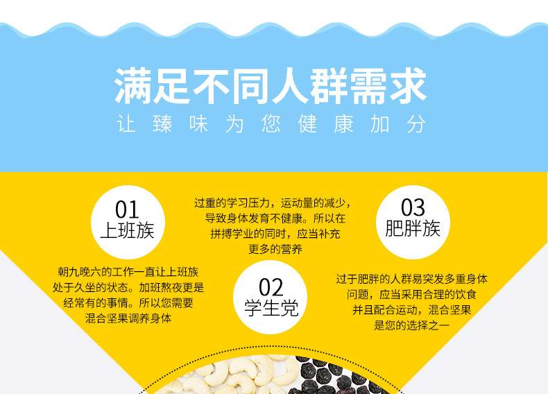 臻味/DELICIOUS每日天天坚果540g综合混合坚果仁礼盒零食大礼包干果成人款