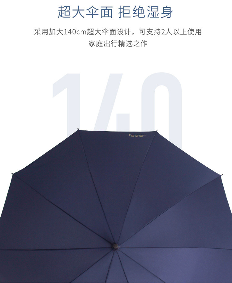 天堂伞 直杆自开晴雨伞 193E 加大加固70cm*10骨