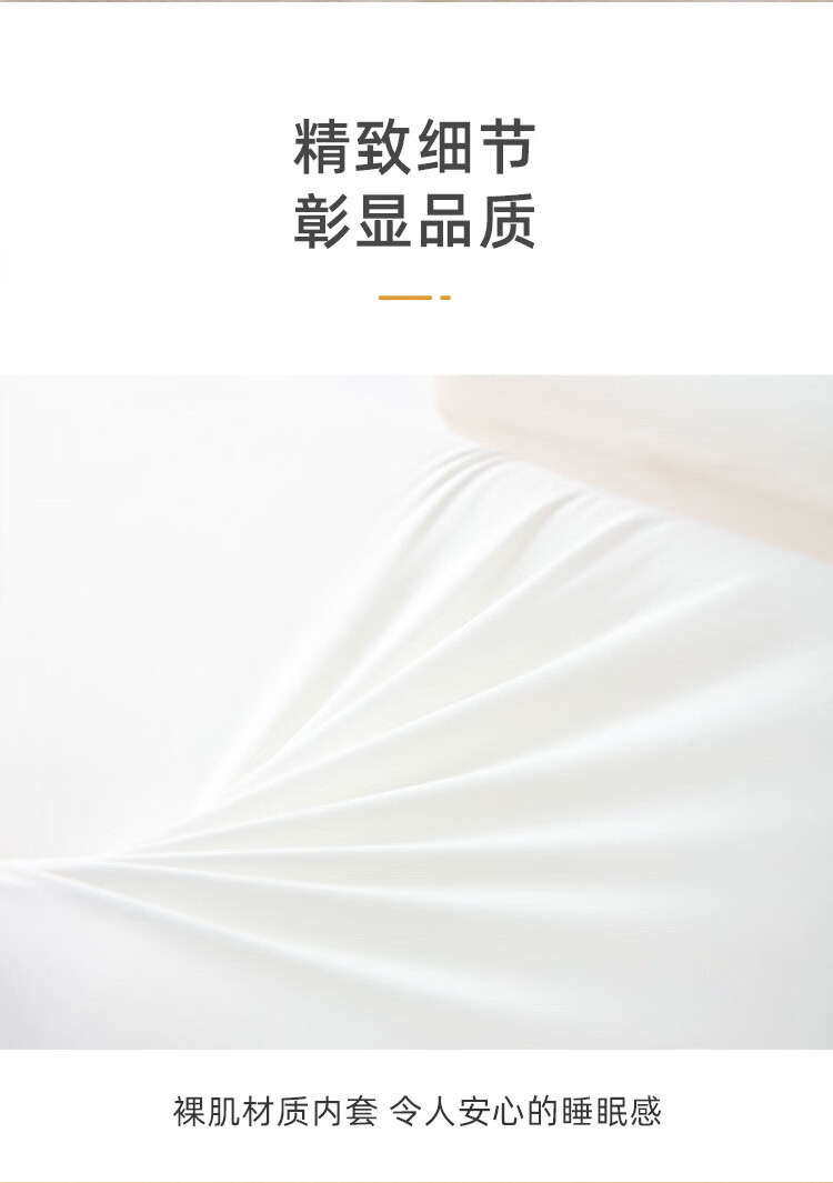 皇冠 CROWN 记忆棉枕头 慢回弹面包枕 42*70*10cm