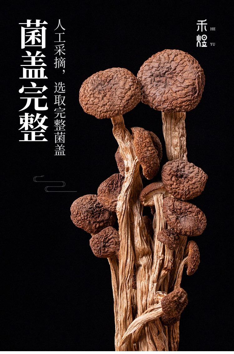 厂家直销 包邮 禾煜 茶树菇200g  猴头菇  福建古田特产 蘑菇菌菇食用菌 山珍南北干货