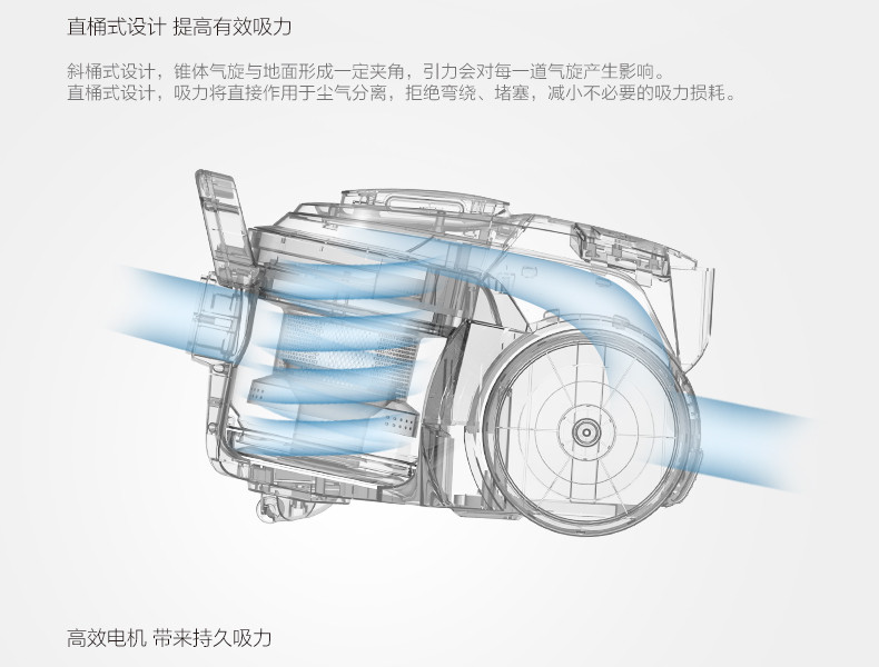 小狗 高端家用吸尘器超静音大功率手持式强力小型除螨吸尘机D-9007