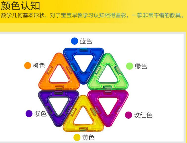 海豚乐园早教磁力片积木加字母贴纸共98件