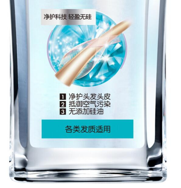 施华蔻 辣木籽净透无硅洗发水400ml