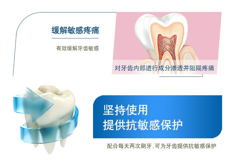 舒适达牙龈护理抗敏感牙膏 缓解牙齿敏感减轻牙龈防蛀