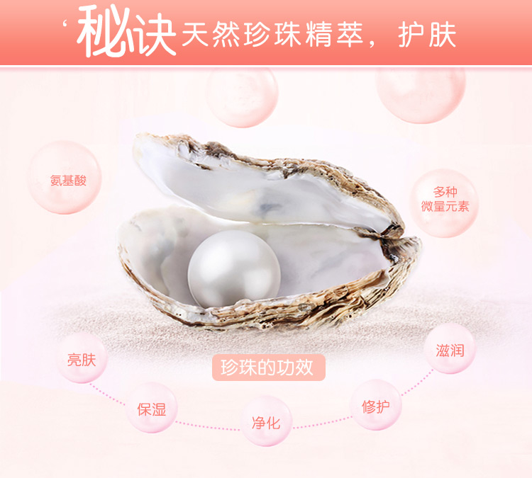 美加净银耳珍珠霜袋装乳液面霜20g*5袋装